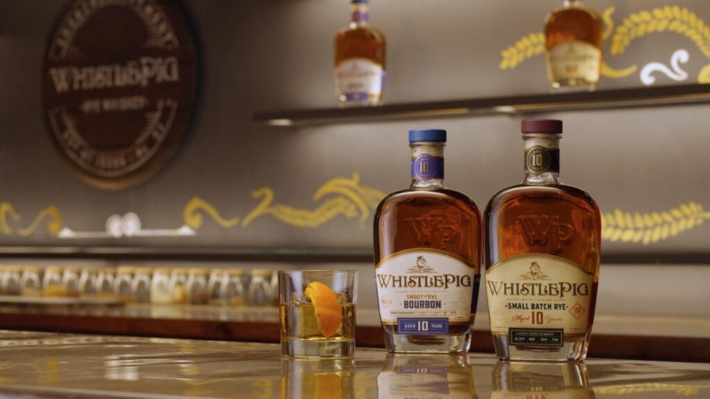WhistlePig 10 Year Bourbon, 10 Year Rye Large