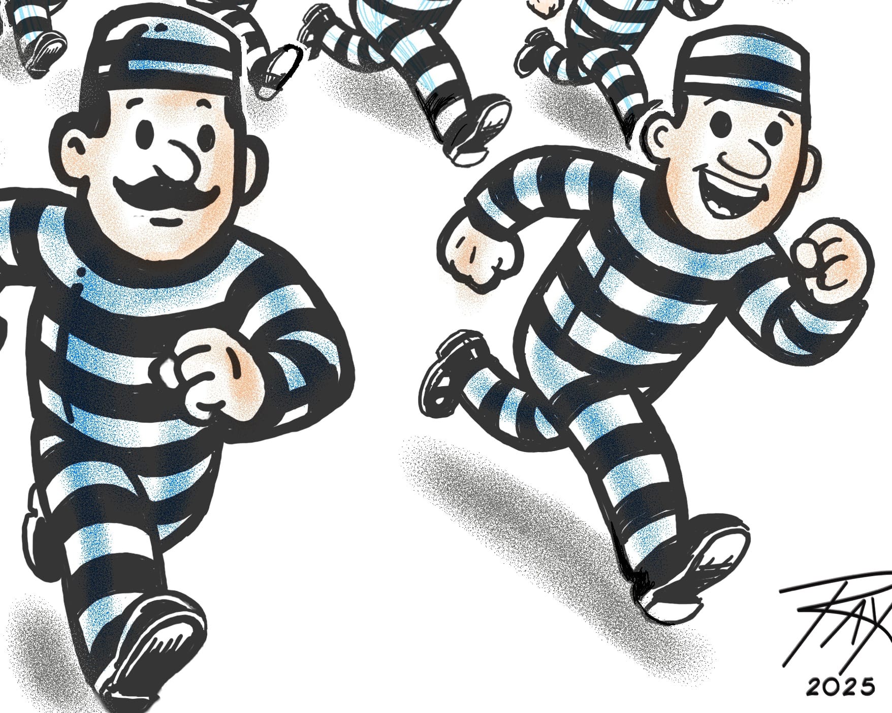 ‘Pardon Me All To Hell’ A Political Cartoon By Michael Ray