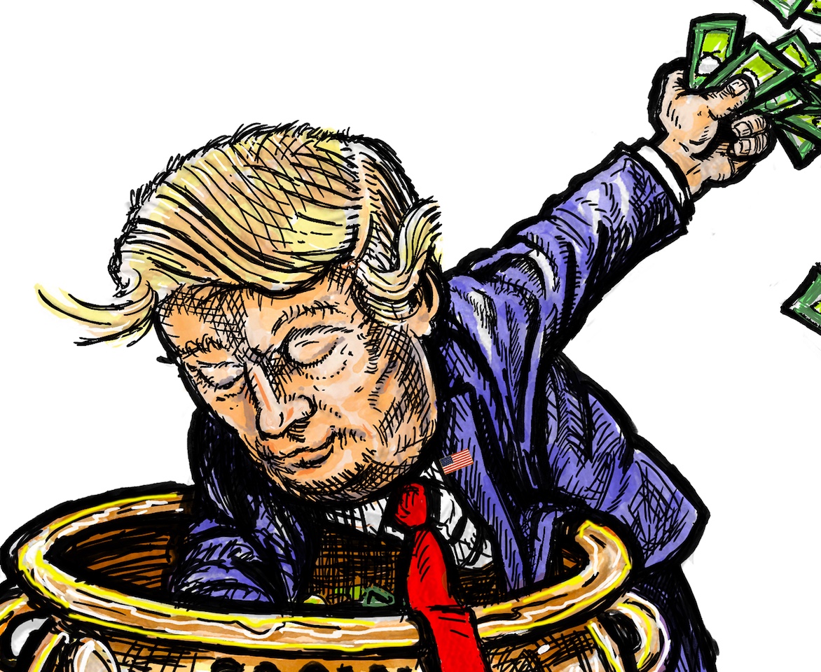 “War Child,” A Political Cartoon By Michael Ray